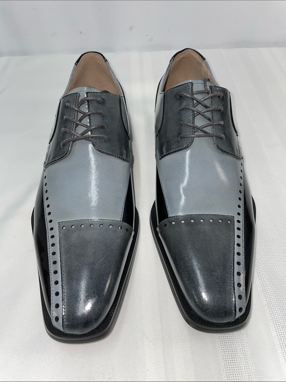 STACY ADAMS MENS LEATHER MULTI COLOR OXFORDS FTL-05-107
